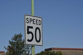 speed limit sign